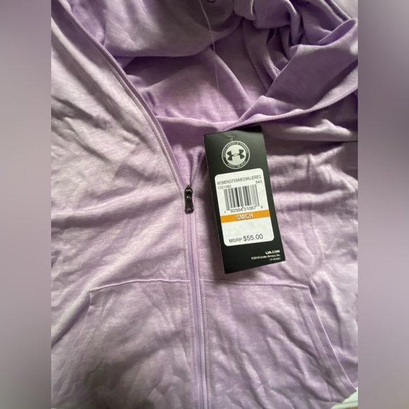 Under Armour Full Zip Jacket with Pockets Heat Gear Size S NWT! - Picture 6 of 6